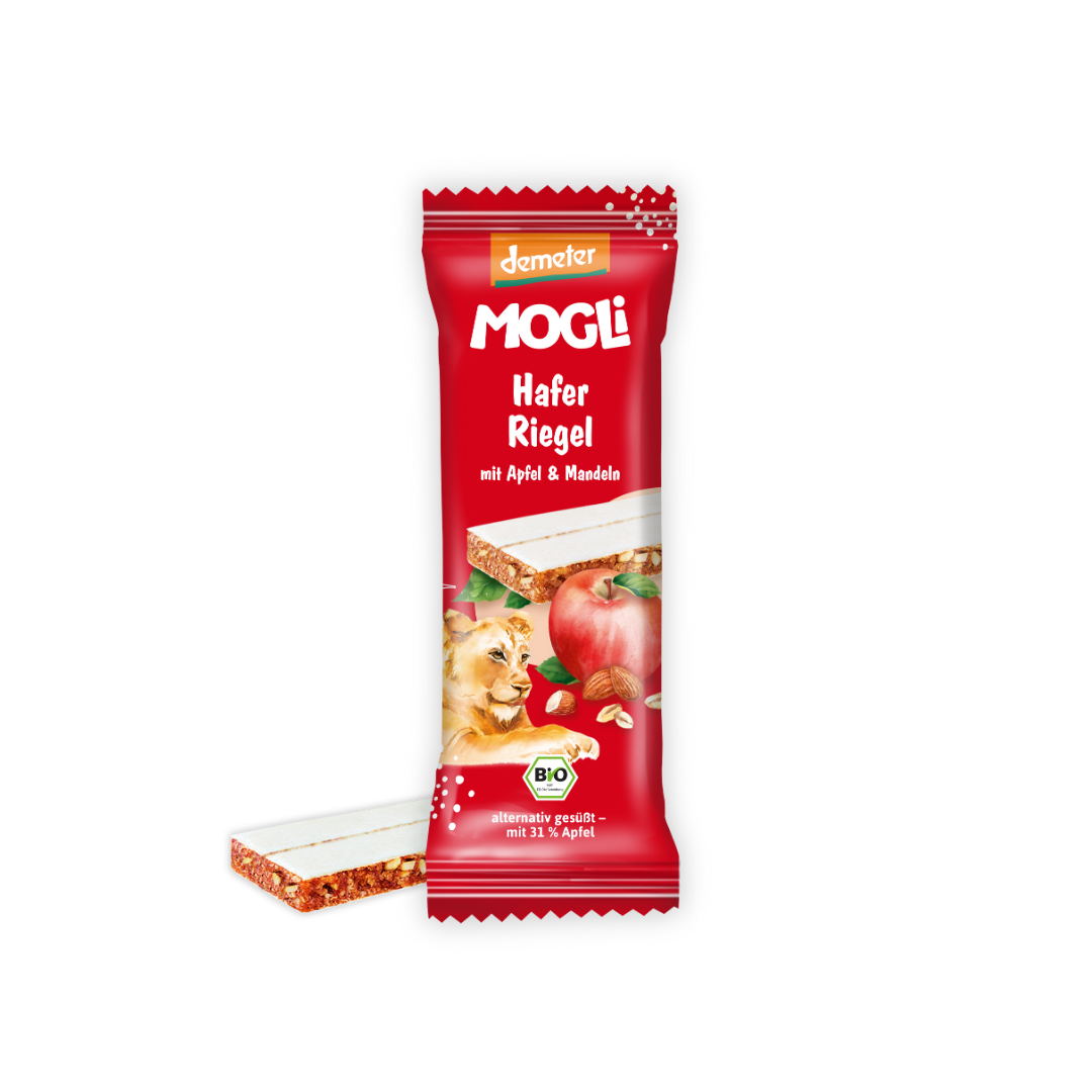 haferflocken im kühlschrank aufbewahren MOGLi Hafer Riegel – Bio-Kindersnack mit Apfel & Zimt