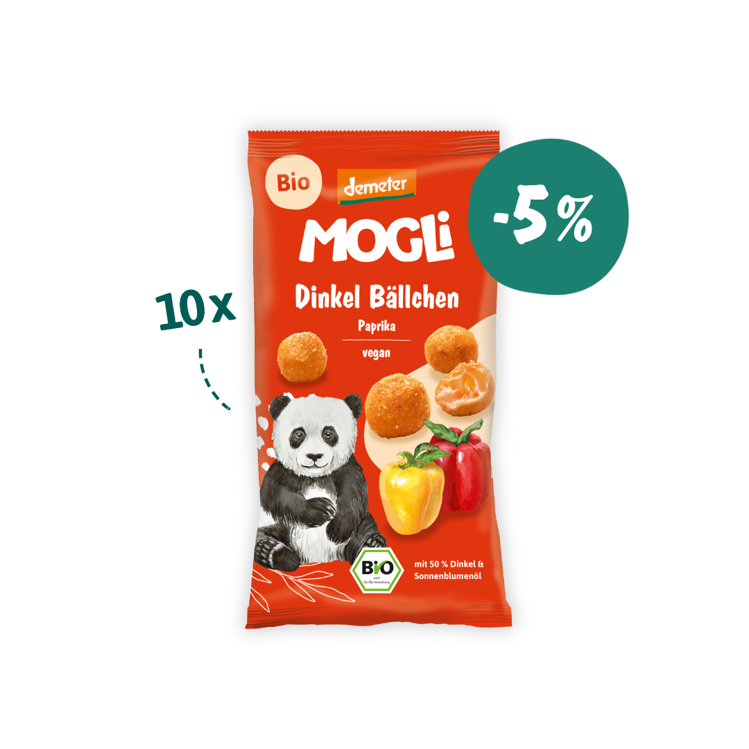 MOGLi Dinkel Bällchen Paprika Packshot Vorratspreis