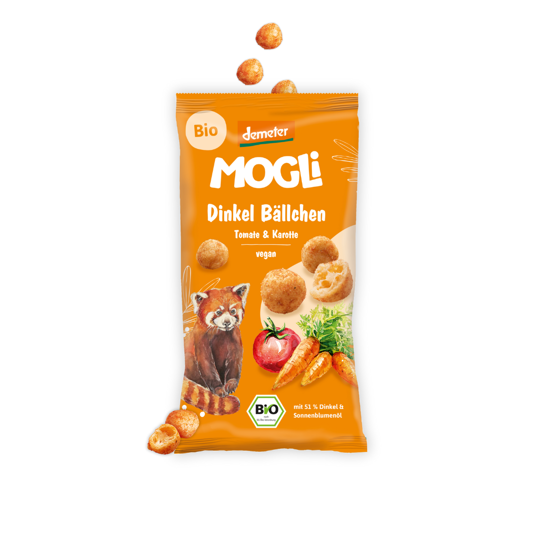MOGLi Dinkel Bällchen Tomate Packshot