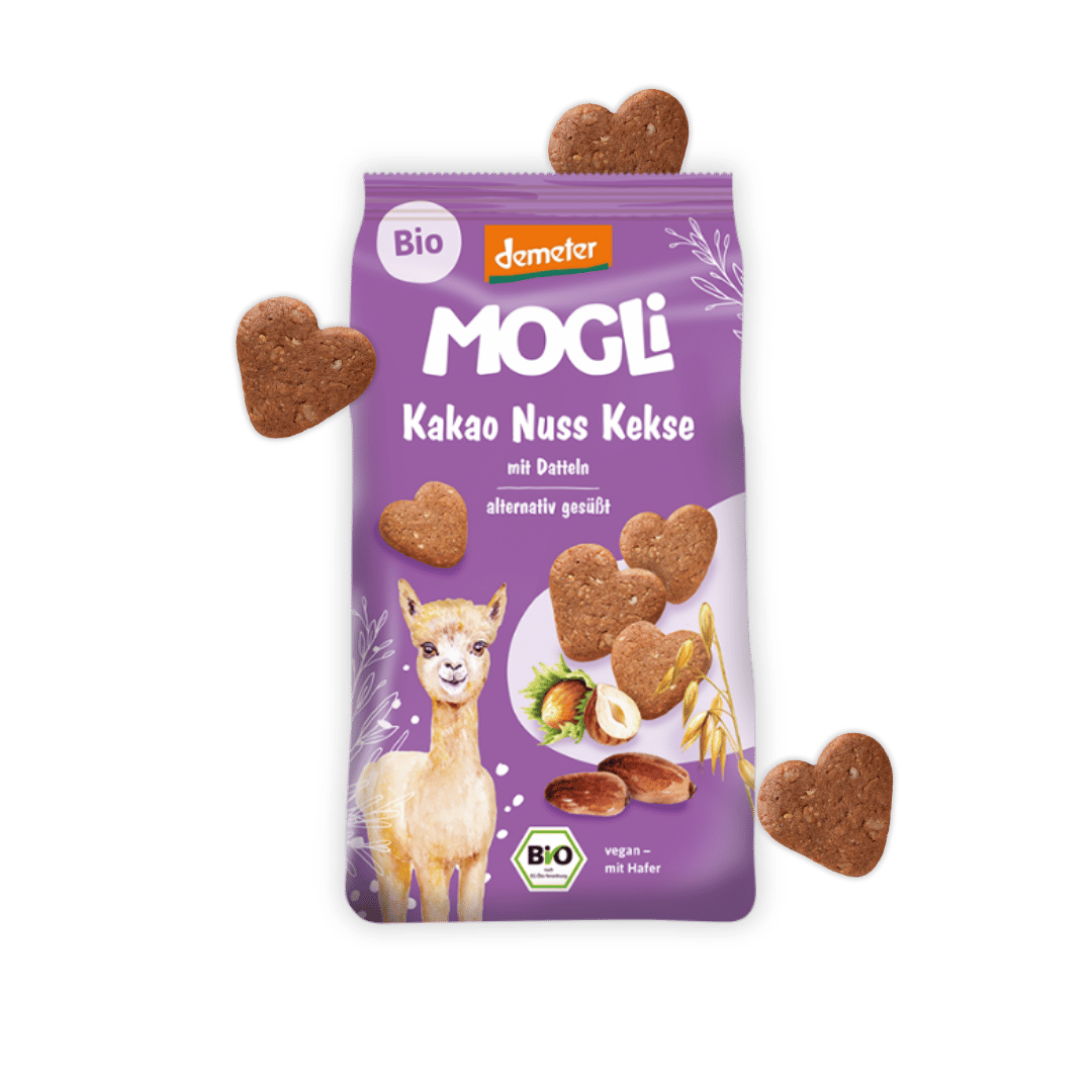 MOGLi Kakao Nuss Kekse Packshot