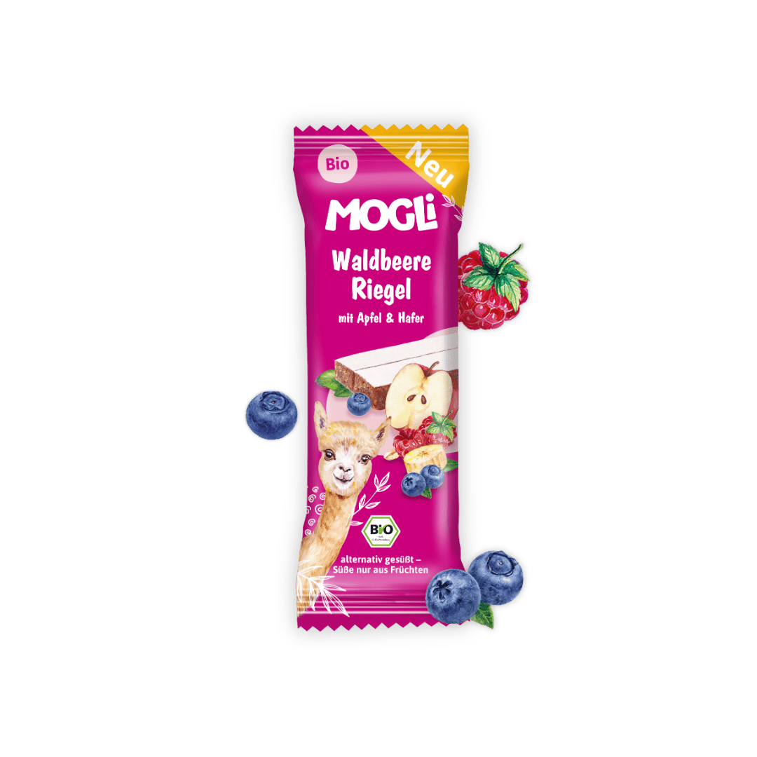 MOGLi Waldbeer Riegel Packshot